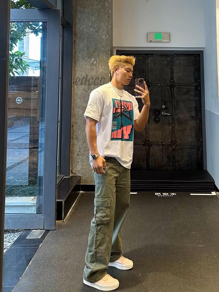 Timpeake 超级有型的水洗休闲裤